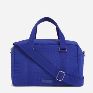 Vera Bradley Microfiber Gage Blue 100 Handbag